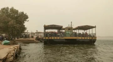 توقف حركة اللنشات والمعديات في قنا بسبب سوء الأحوال الجوية بالمحافظة